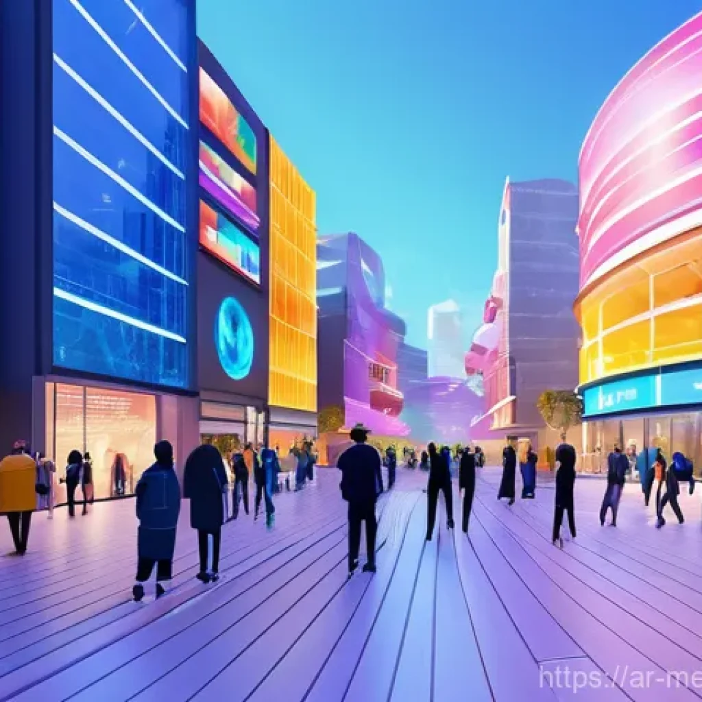 가상 세계에서의 인클루시브 활동 전략 - **Prompt 1: Diverse Avatars in an Inclusive Metaverse Plaza**
"A vibrant, futuristic metaverse c...