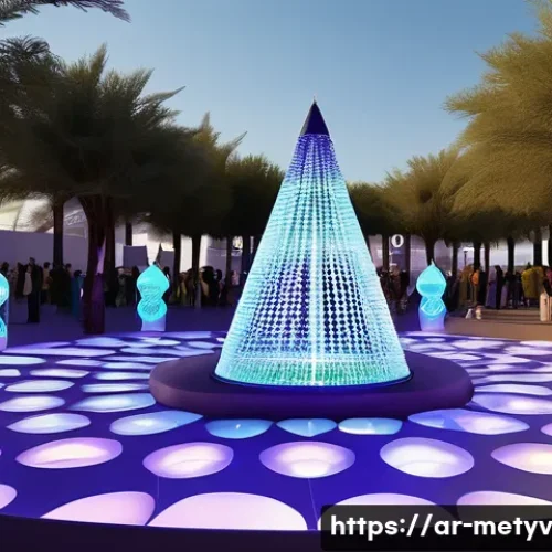 Home 33 메타버스에서의 소셜 디스턴싱과 커뮤니티 - **Prompt: "A vibrant and inclusive metaverse community festival celebrating global diversity. Divers...