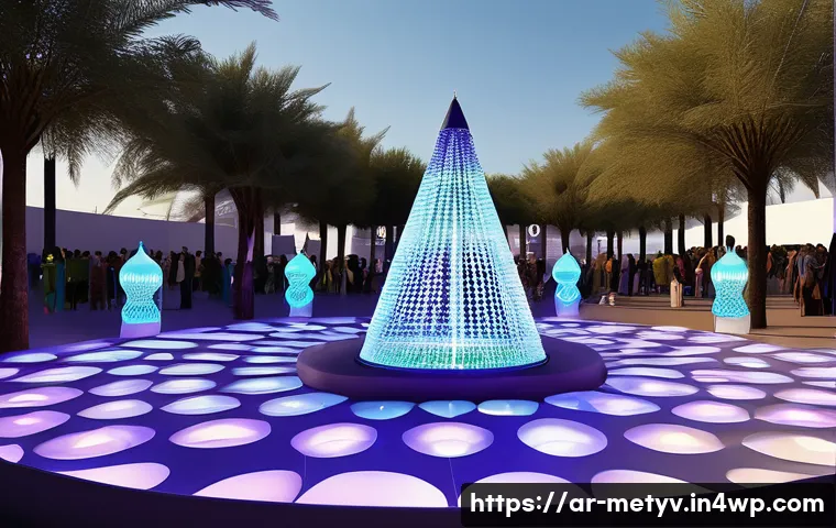 메타버스에서의 소셜 디스턴싱과 커뮤니티 - **Prompt: "A vibrant and inclusive metaverse community festival celebrating global diversity. Divers...